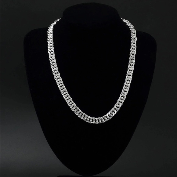 Necklaces for Men 10mm Long Chain Necklace Collier - Picture 3 of 7